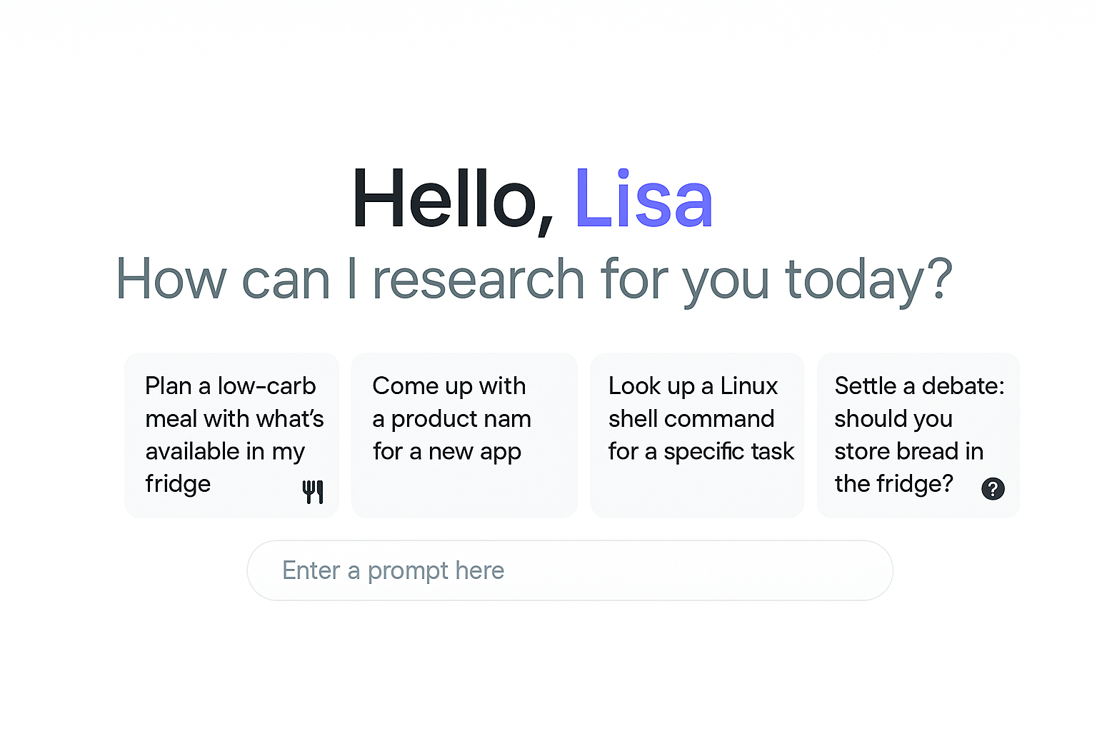 Chatbot Interface Demo